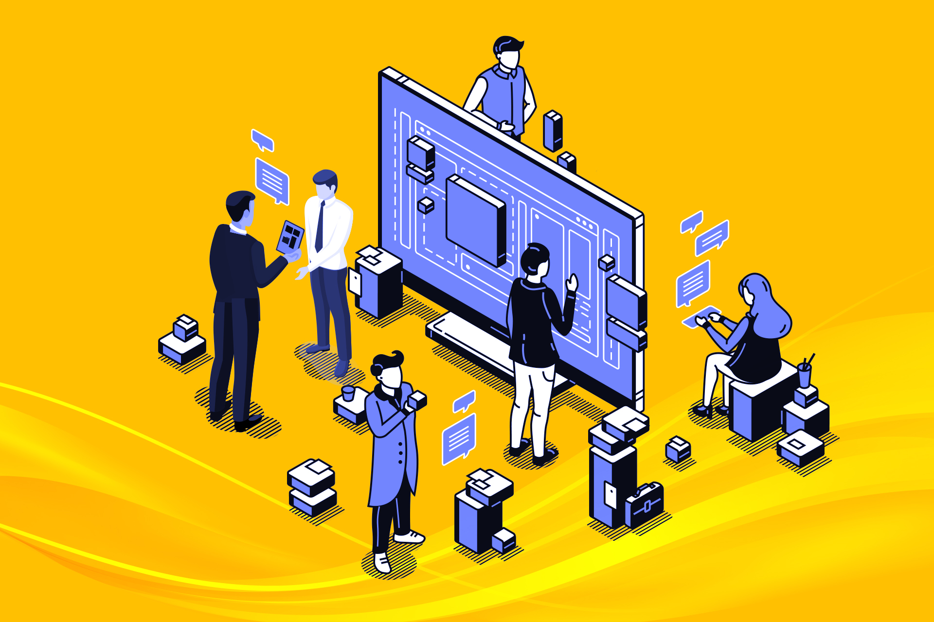 Website building image