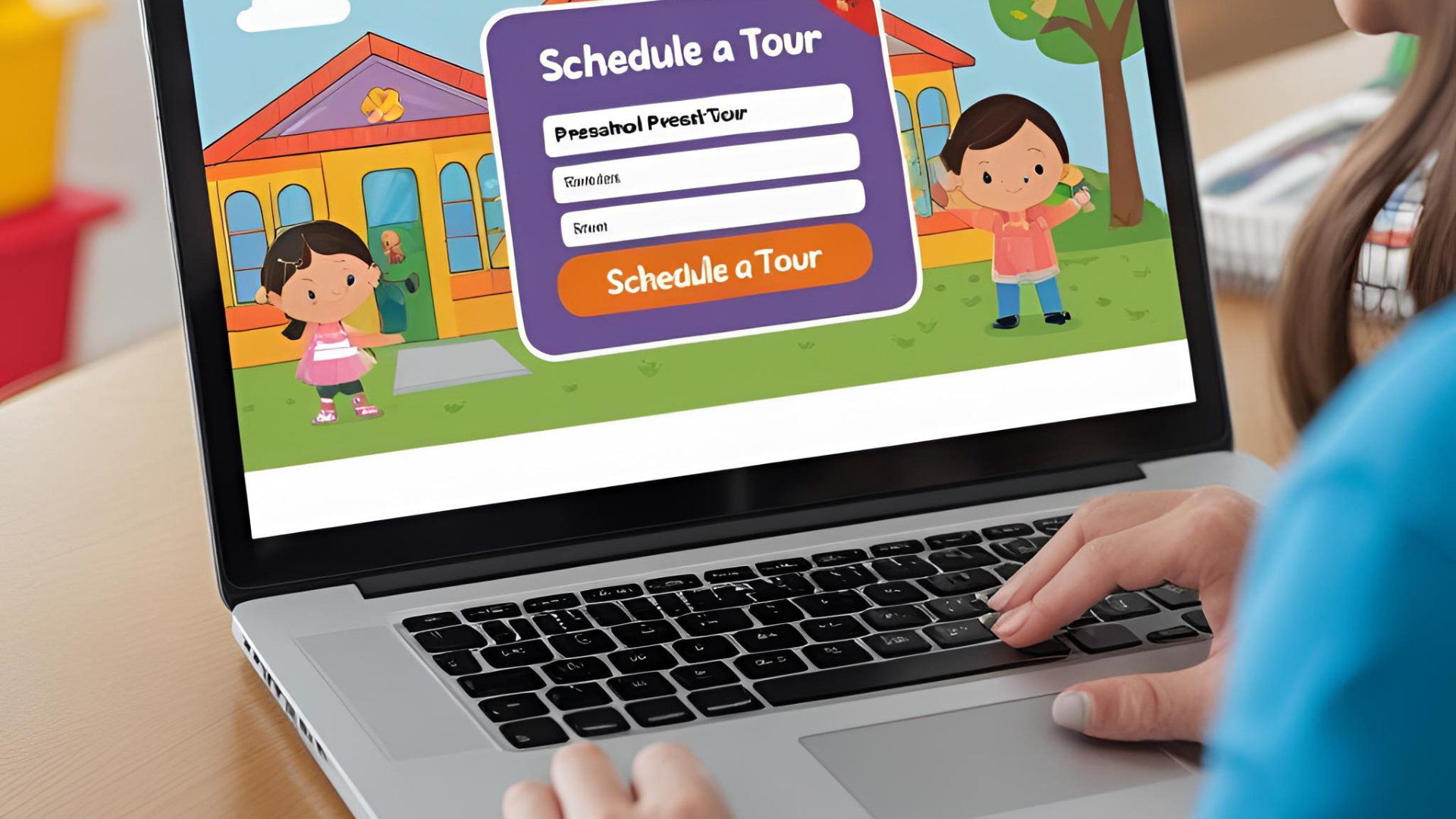 Why Your Preschool Website Needs a _Schedule a Tour_ Form Preschool website